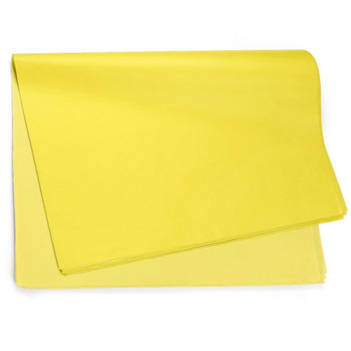 Papel Seda Liso Amarelo