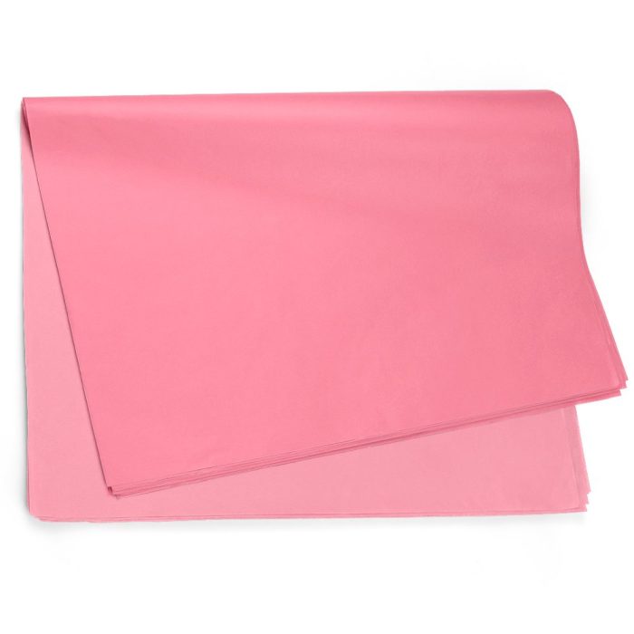 Papel Seda Liso Rosa Medio