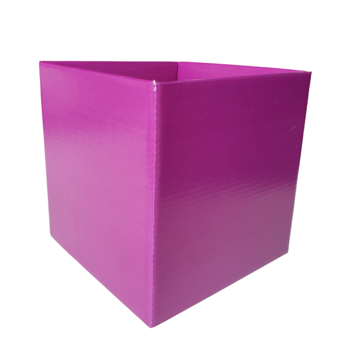 Cachepot Quadrado Pote 15 Fucsia