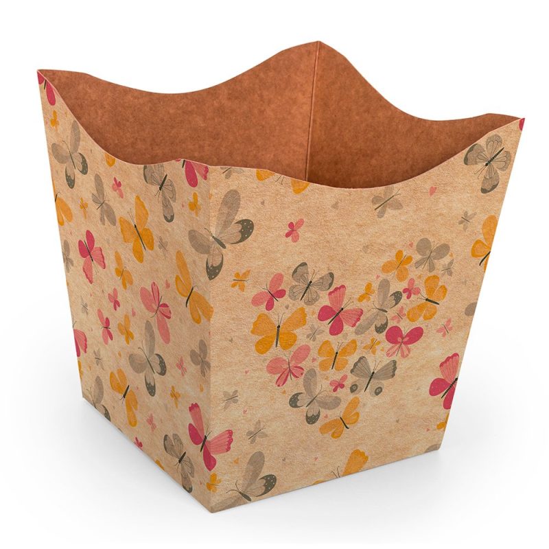 Cachepot Pote 15 Borboletario (Kraft)