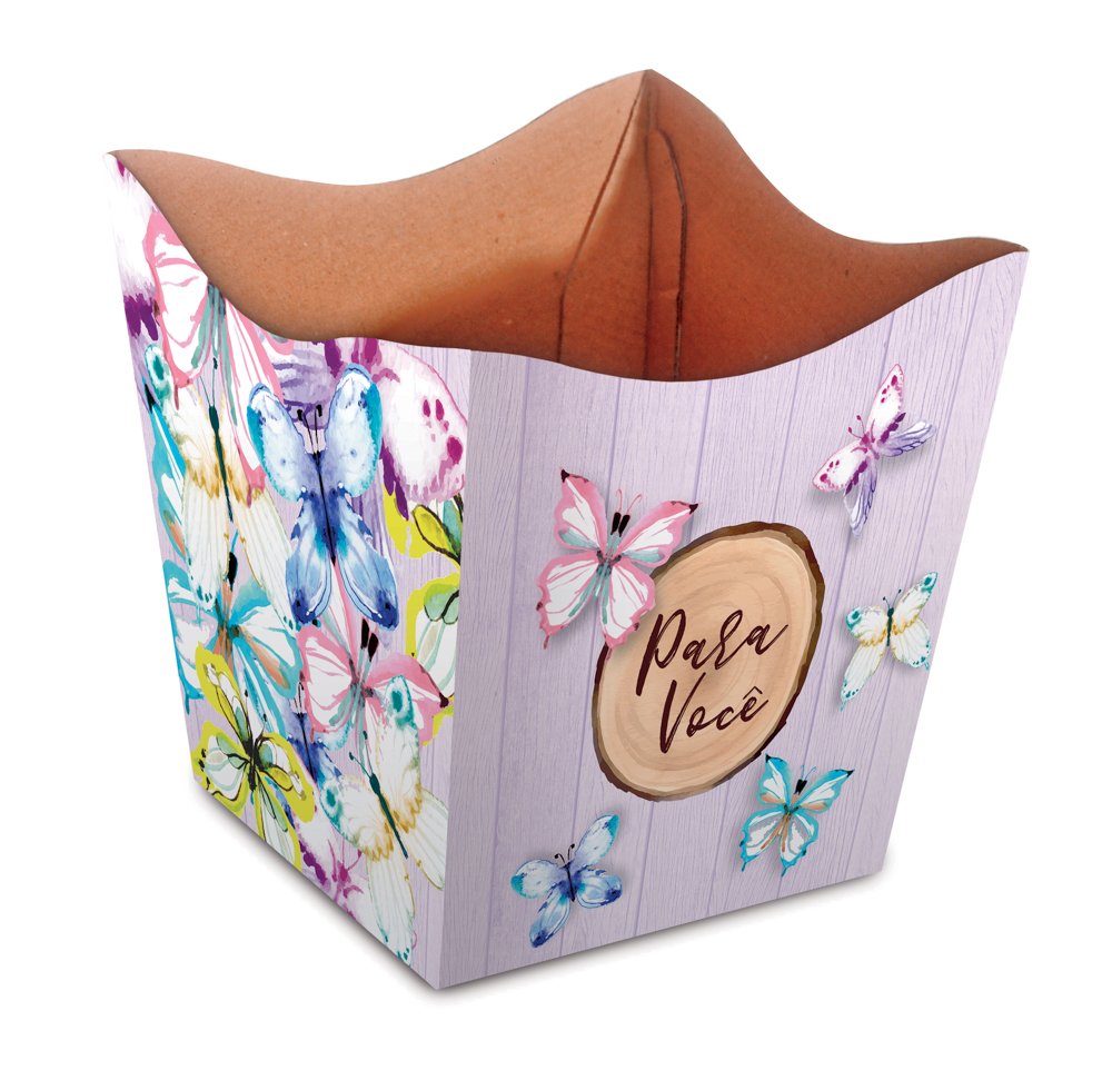 Cachepot Pote 11 Borboleta Lavanda