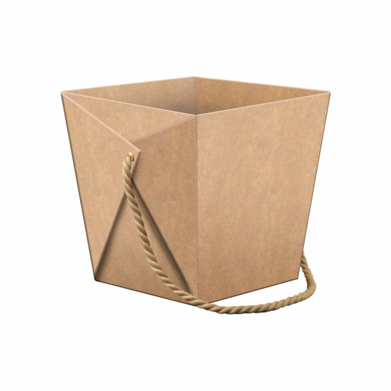 Caixa Origami Lisa Natural