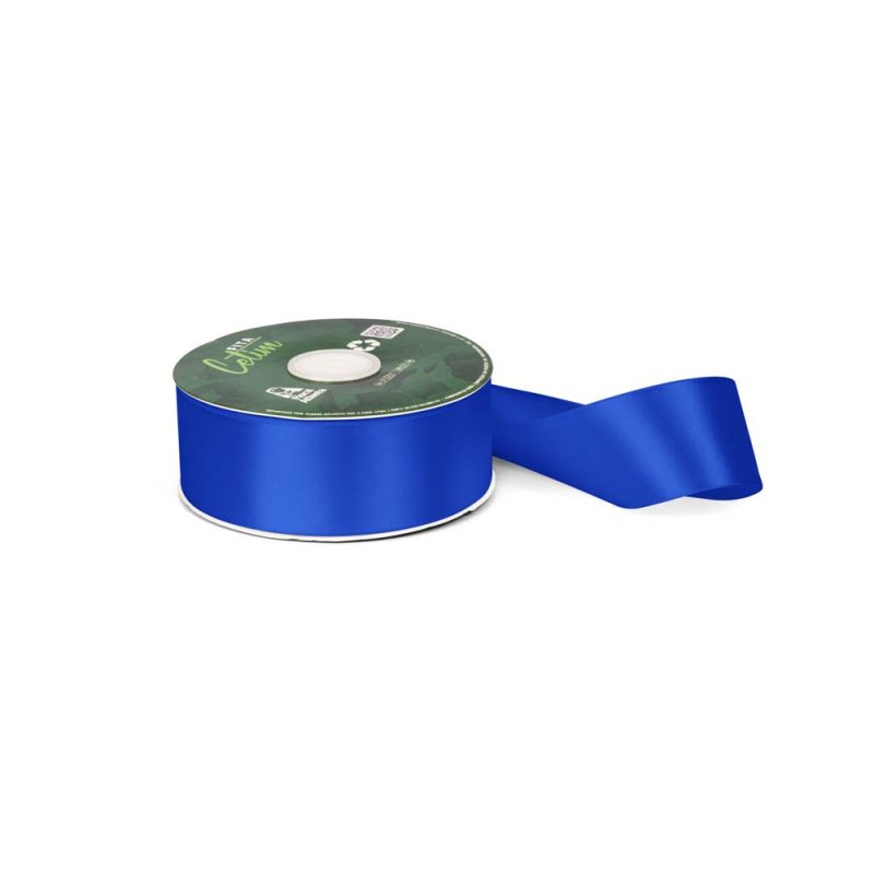 Fita De Cetim Azul Royal