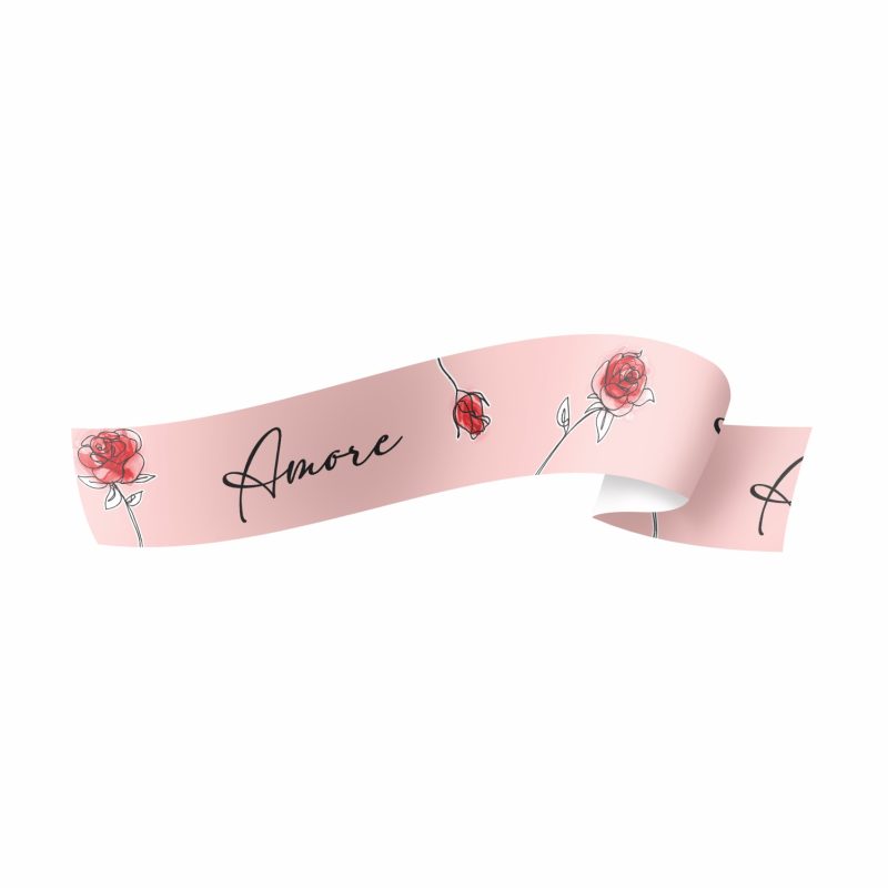 Fita Maxi Amore 32mmx100m Rosa