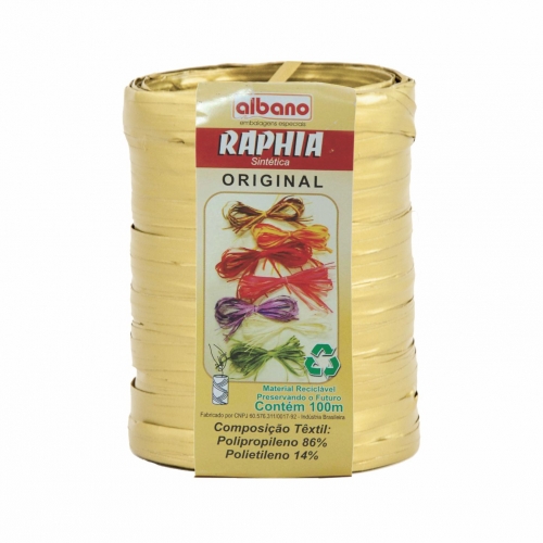 Raphia Maxi Sintetica Palha