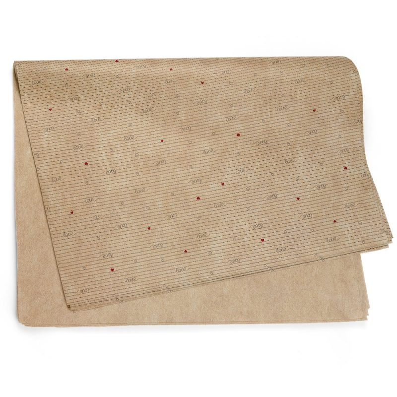 Kraft Estampado Love Line