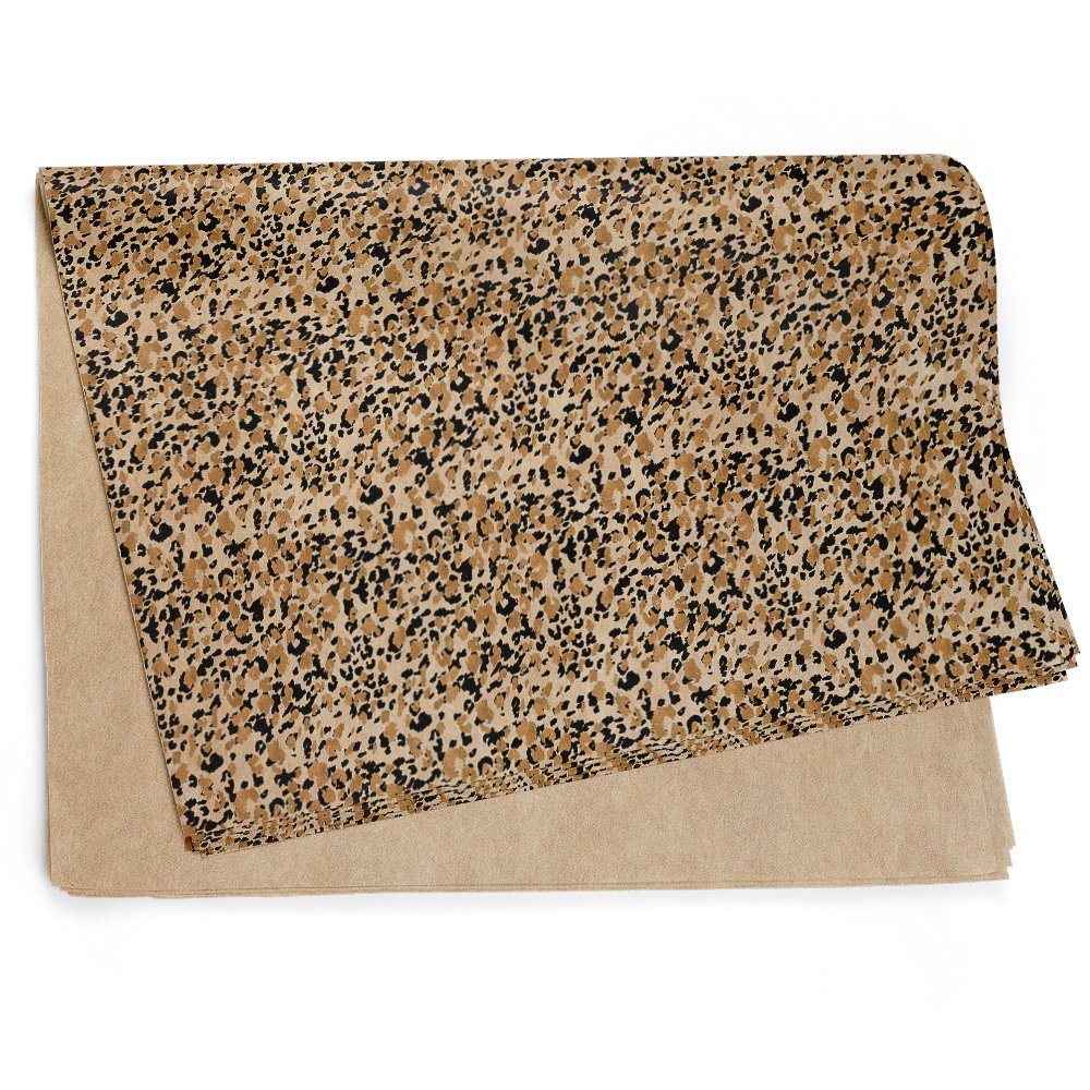 Kraft Estampado Onca Dourada