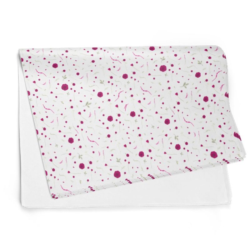 Papel Kraft Rosario Vermelho