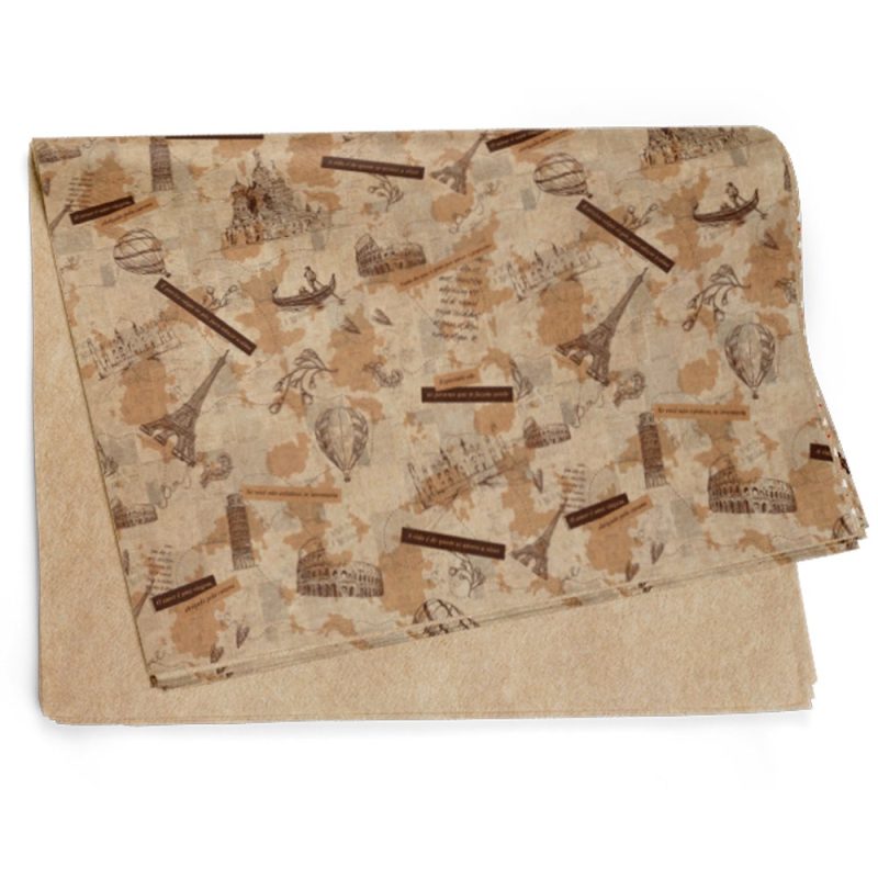 Papel Kraft Viajantes