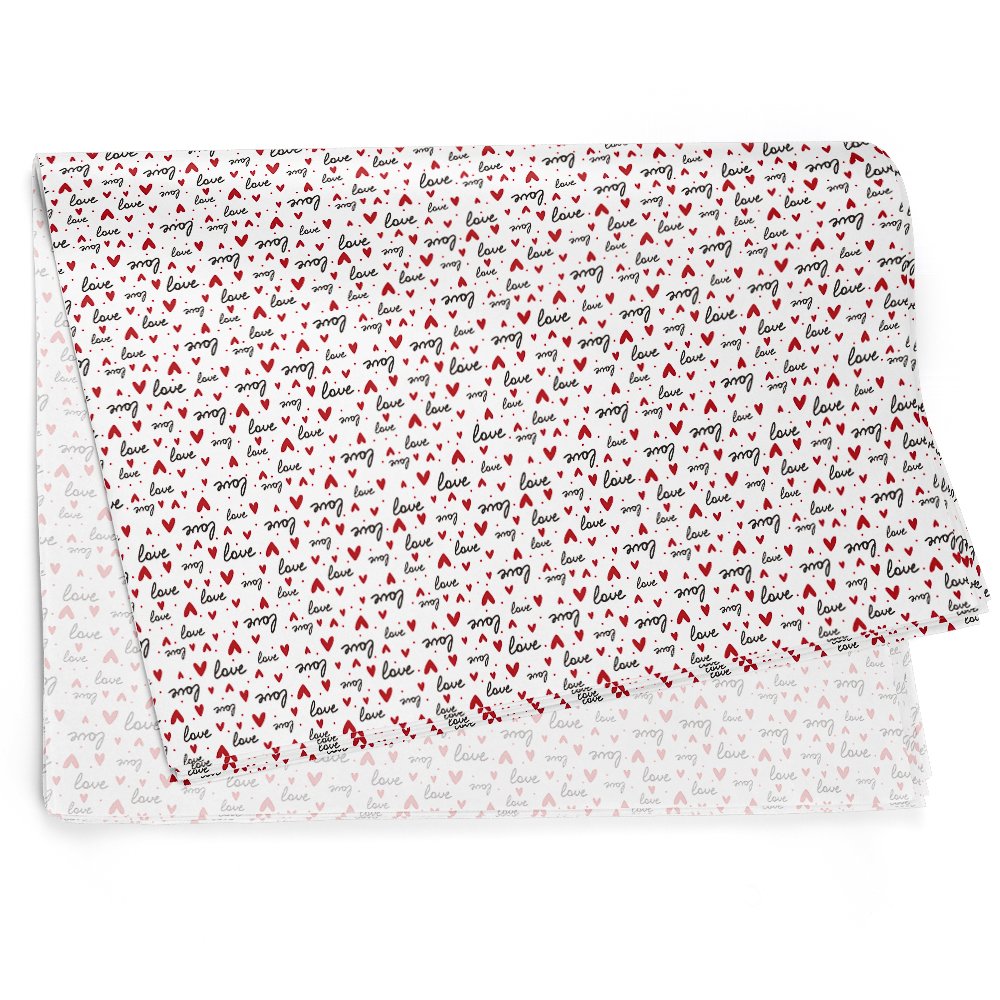 Papel Seda Estampada IN Love