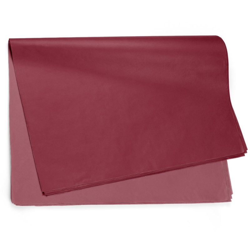 Papel Seda Lisa Vinho