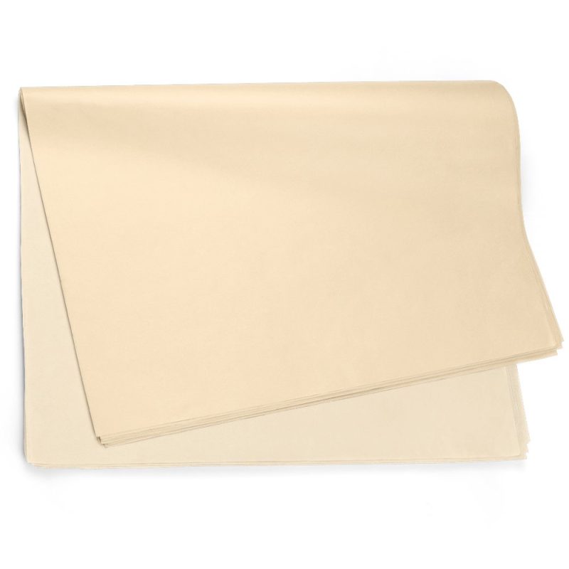 Papel Seda Liso Palha