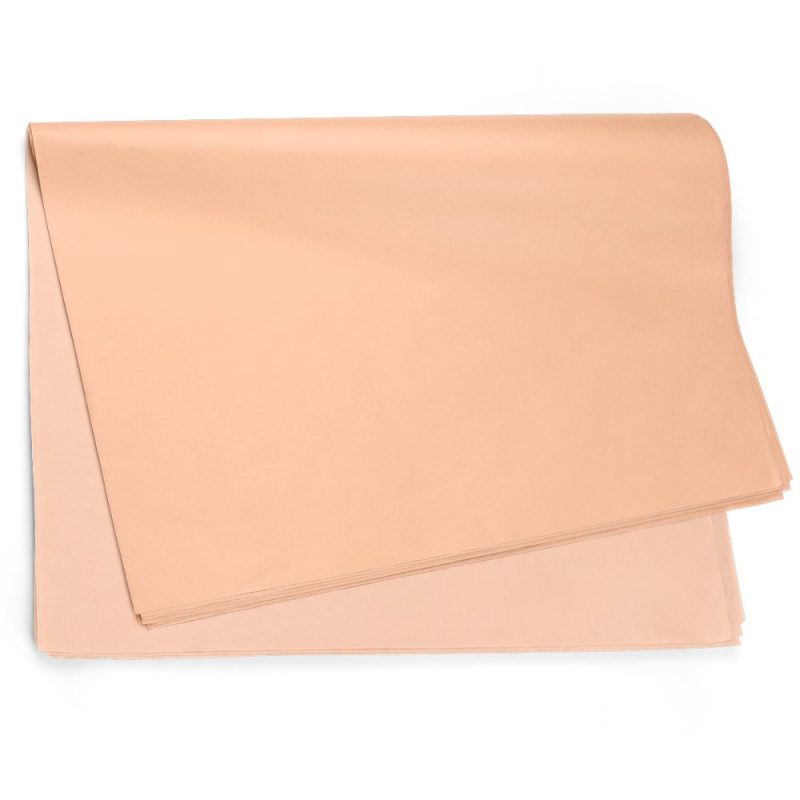Papel Seda Liso Pessego