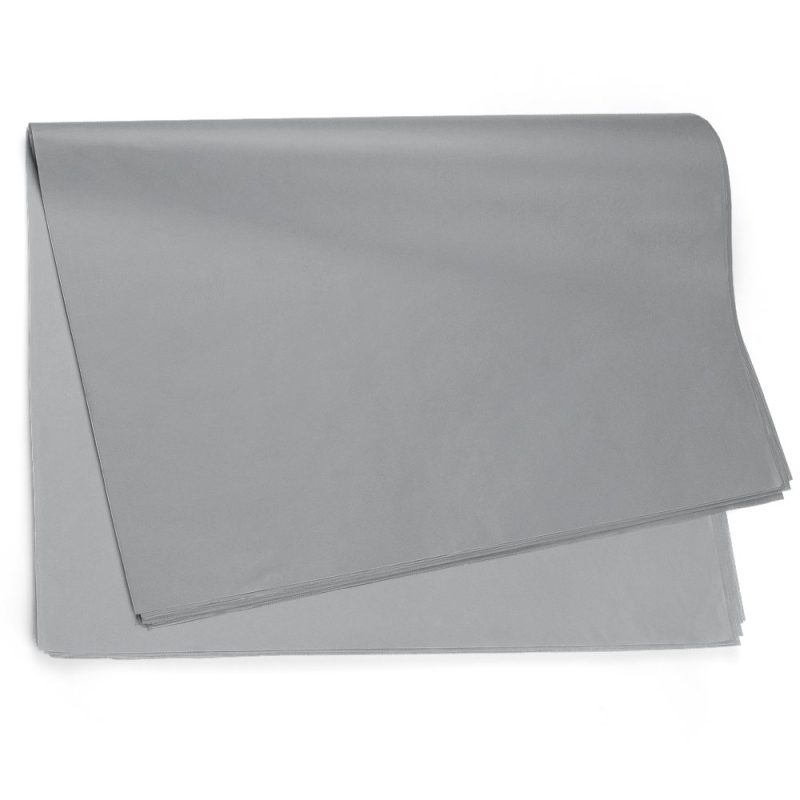 Papel Seda Liso Prata