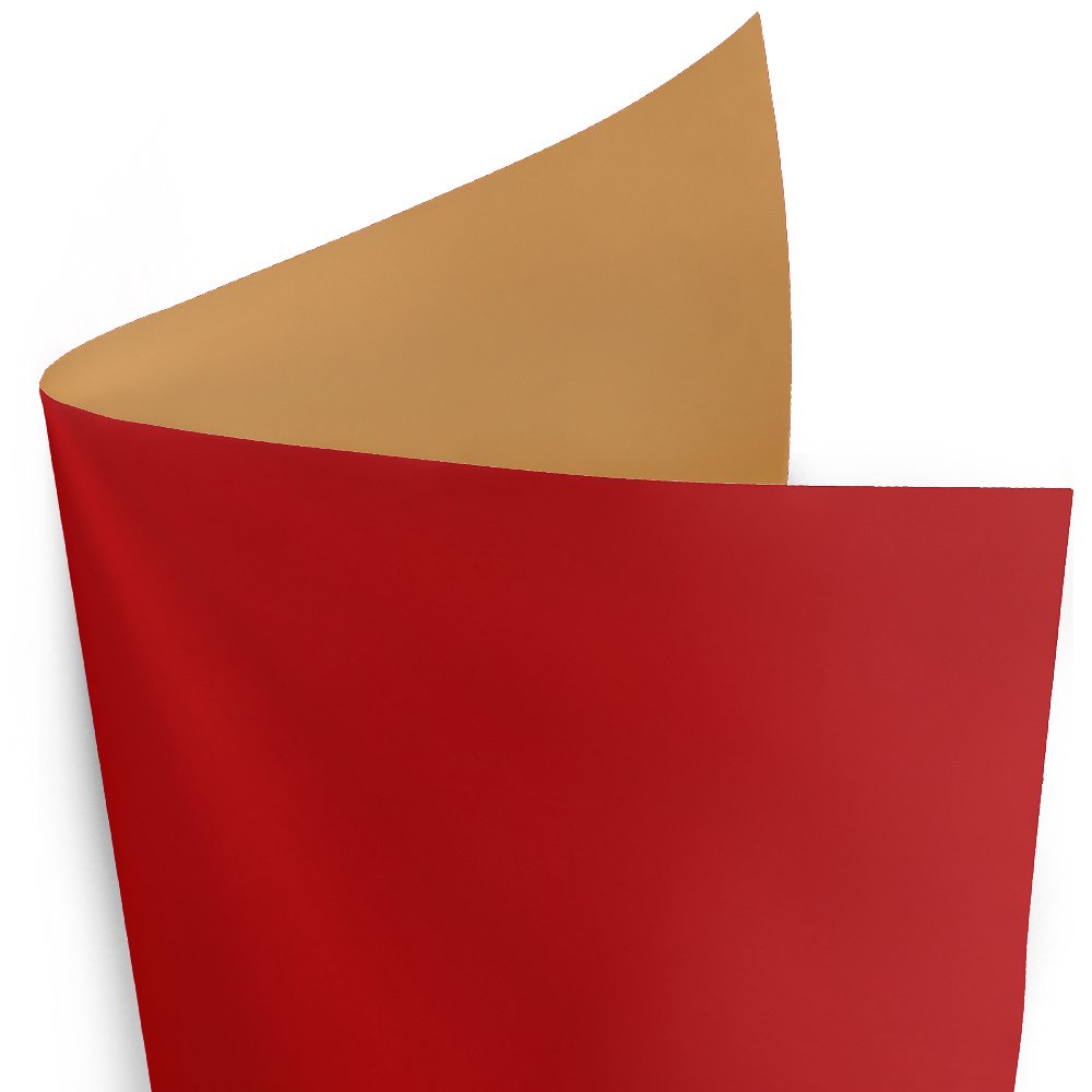 Poli Metalizado Vermelho/Ouro