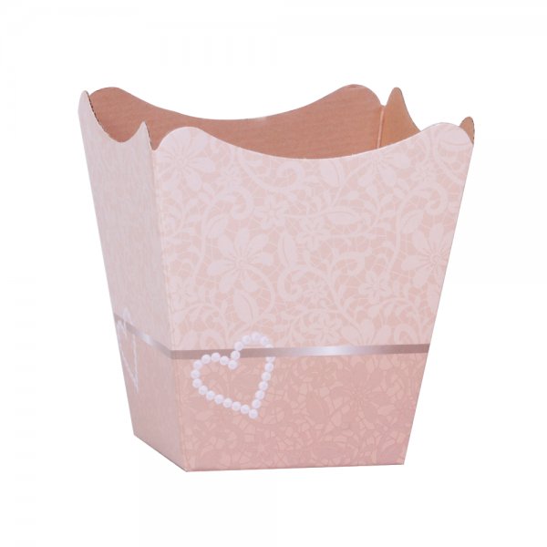 Cachepot Paper Pote 15 Renda Nude