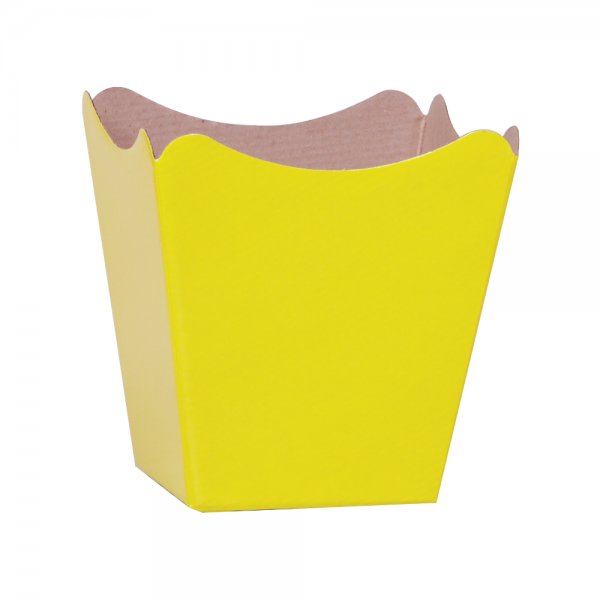 Cachepot Paper Pote 15 Amarelo