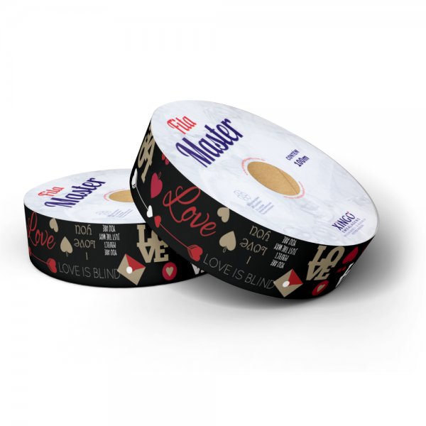 Fita Master Decorada Love Preto