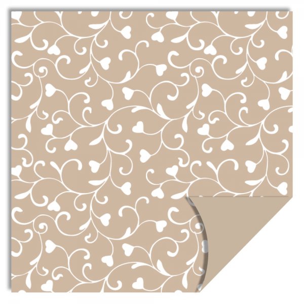 Papel Kraft Touch Coração