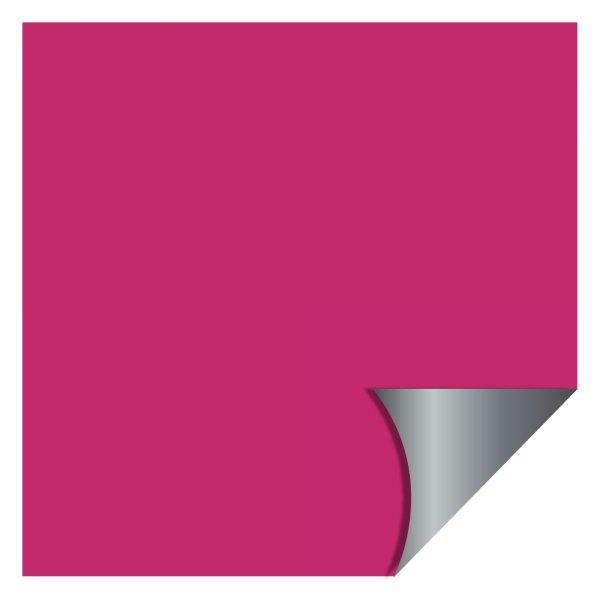 Poli Dupla Face Metalizado Pink/Prata
