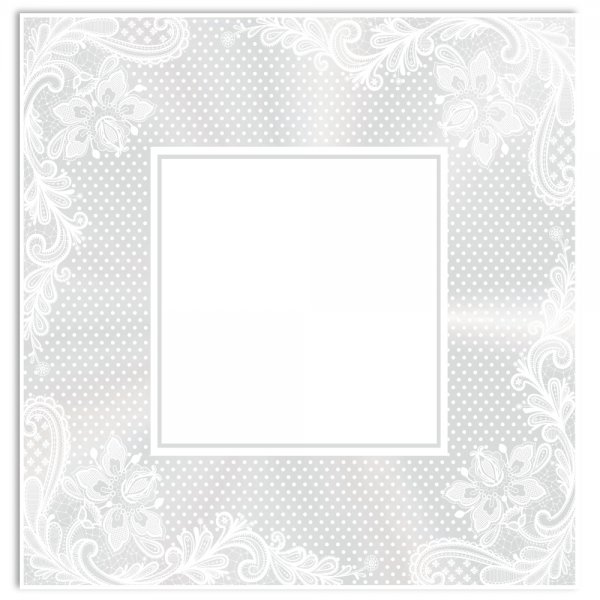 Poli Quadrado Iris Branco