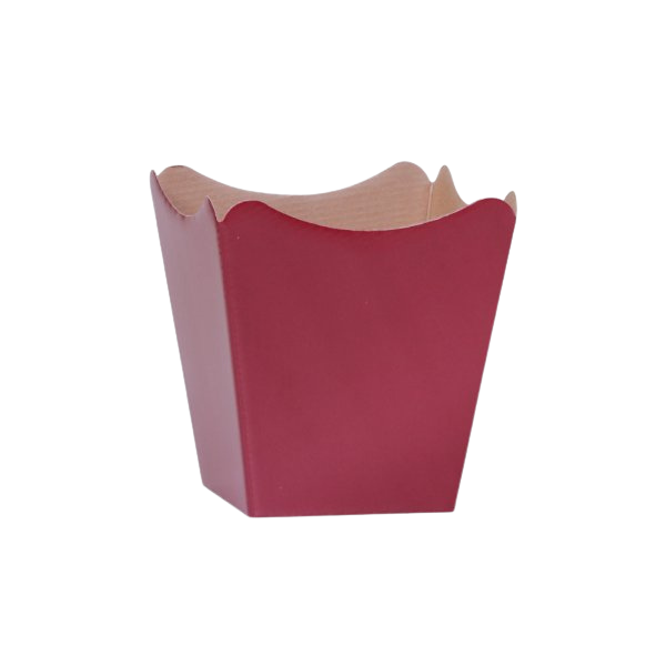 Cachepot Paper Pote 11 Liso Borgonha