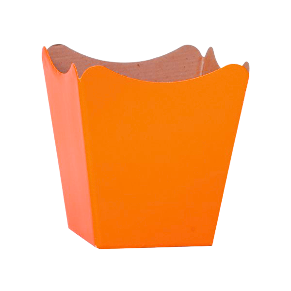 Cachepot Paper Pote 15 Liso Laranja