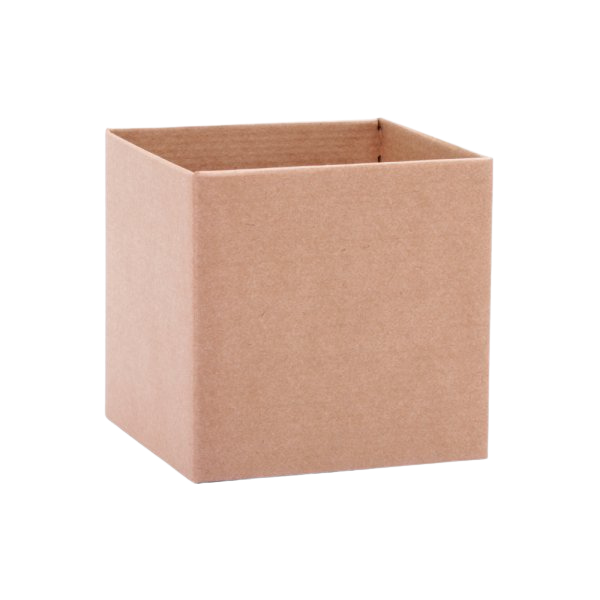 Cachepot Paper Pote 15 Quadrado Kraft