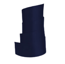 Fita De Cetim Azul Marinho