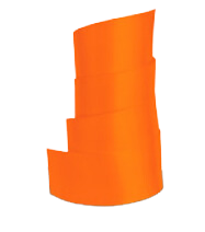 Fita De Cetim Laranja Cítrico