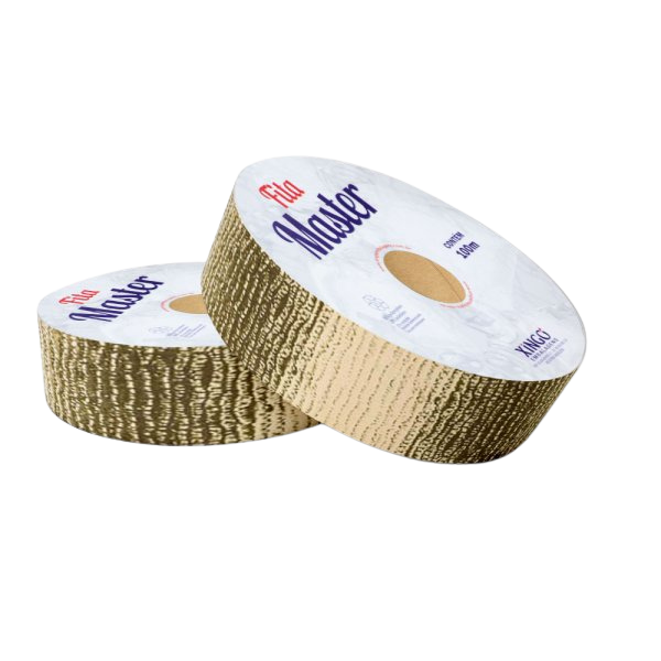 Fita Master Metal Gofrada Wave Ouro