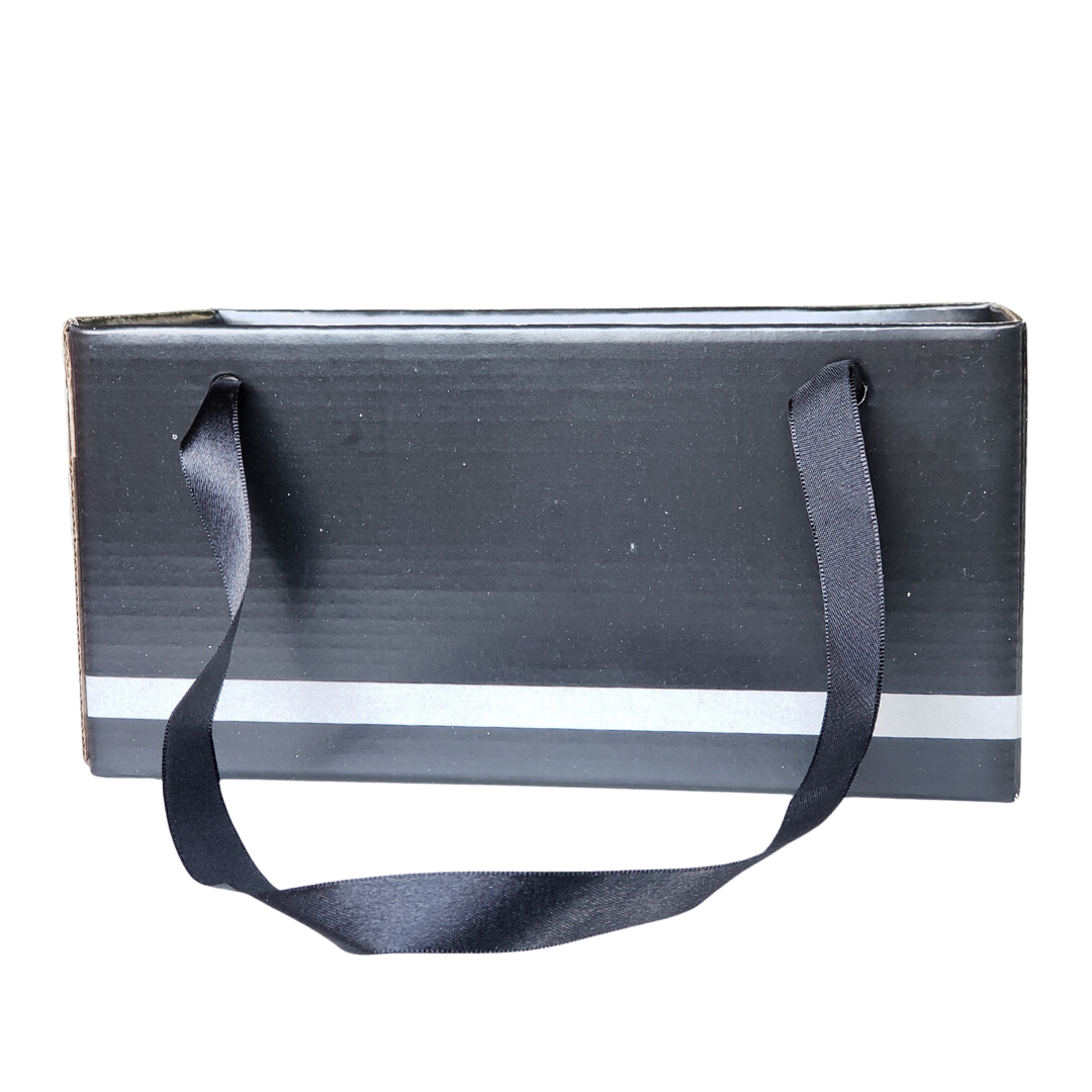 Cachepot Paper Duplo Pote 11 Quadrado Preto
