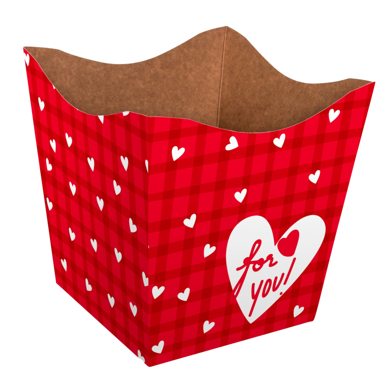 Cachepot Paper Pote 15 Love Square