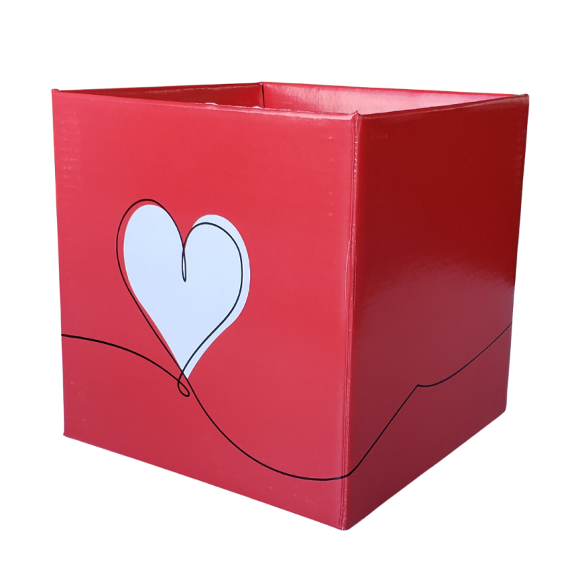 Cachepot Pote 11 Vermelho Coração