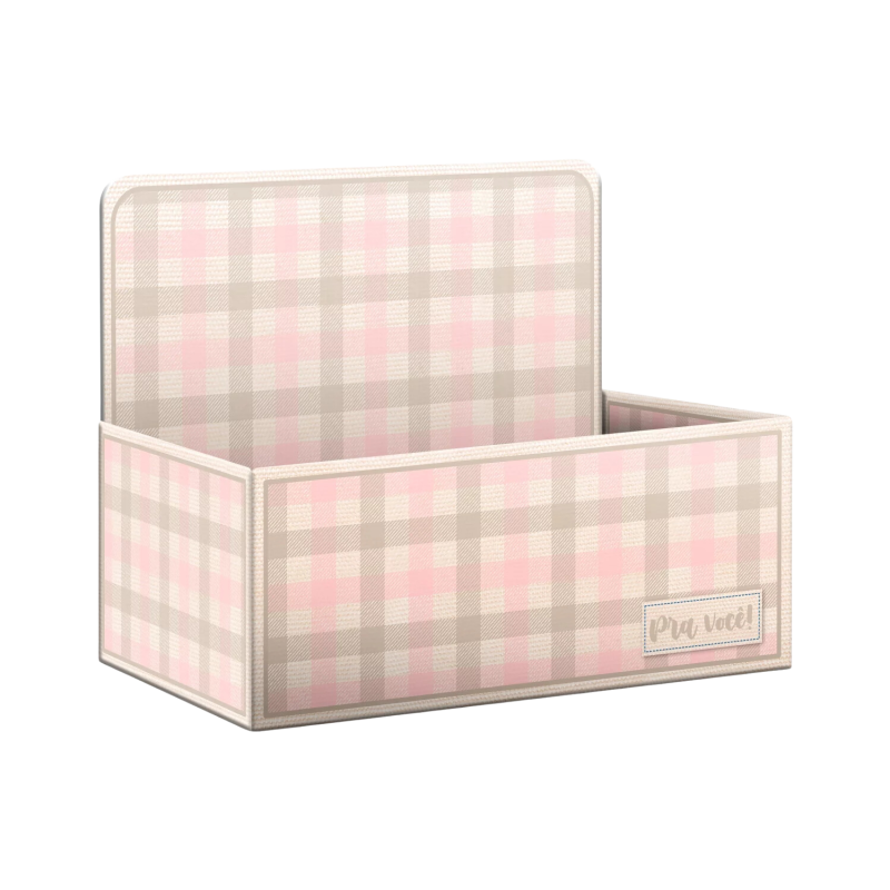 Caixa Display Cozy Rosa