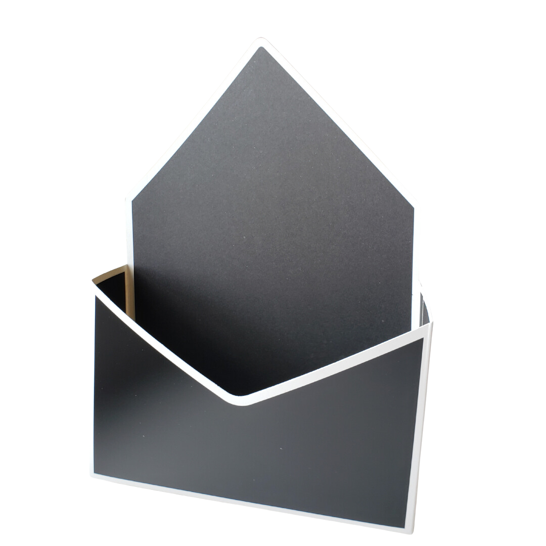 Envelope Carta Paper Preto
