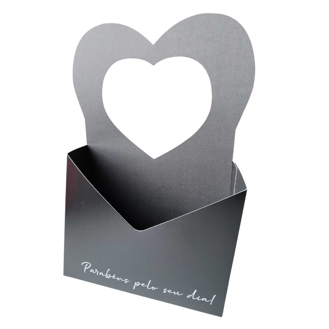 Envelope Love Paper Preto