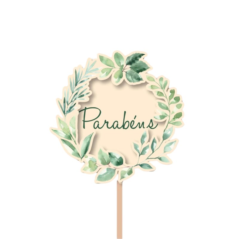 Pick MDF Nature Barbante