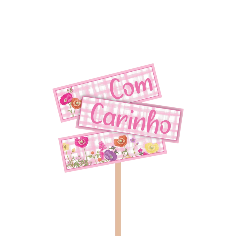 Pick MDF Primavera Rosa