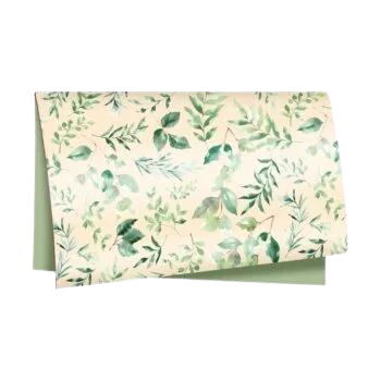 Poli Dupla Face Nature Natural/Verde Cha