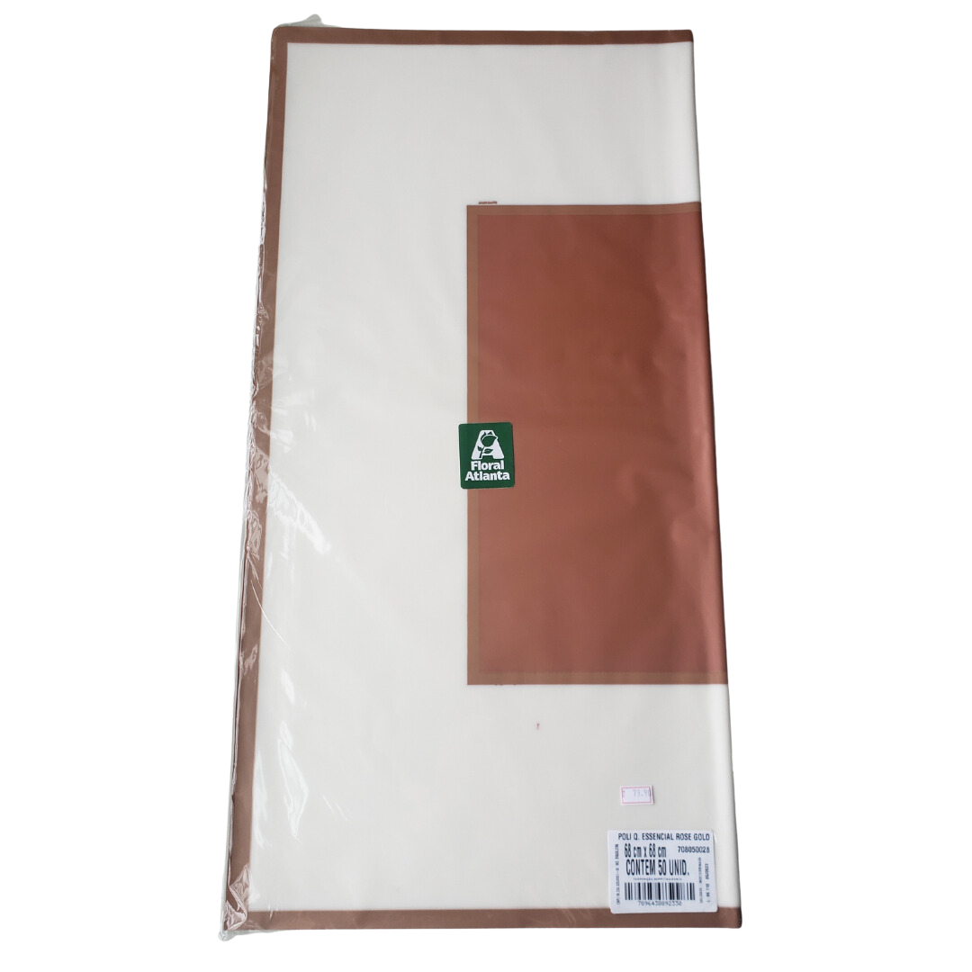 Poli Quadrado Essencial Rose Gold