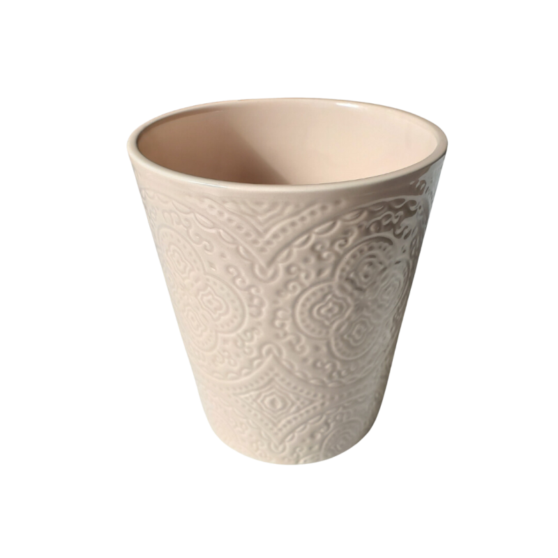 Vaso Dolomita Mandala Nude
