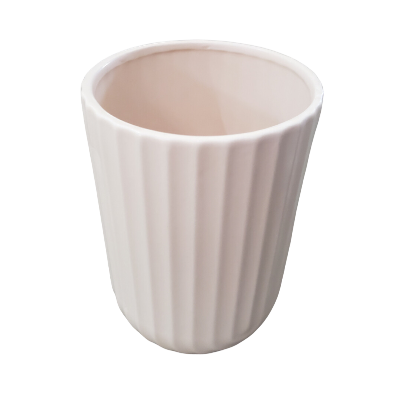 Vaso Dolomita Stripes Barbante