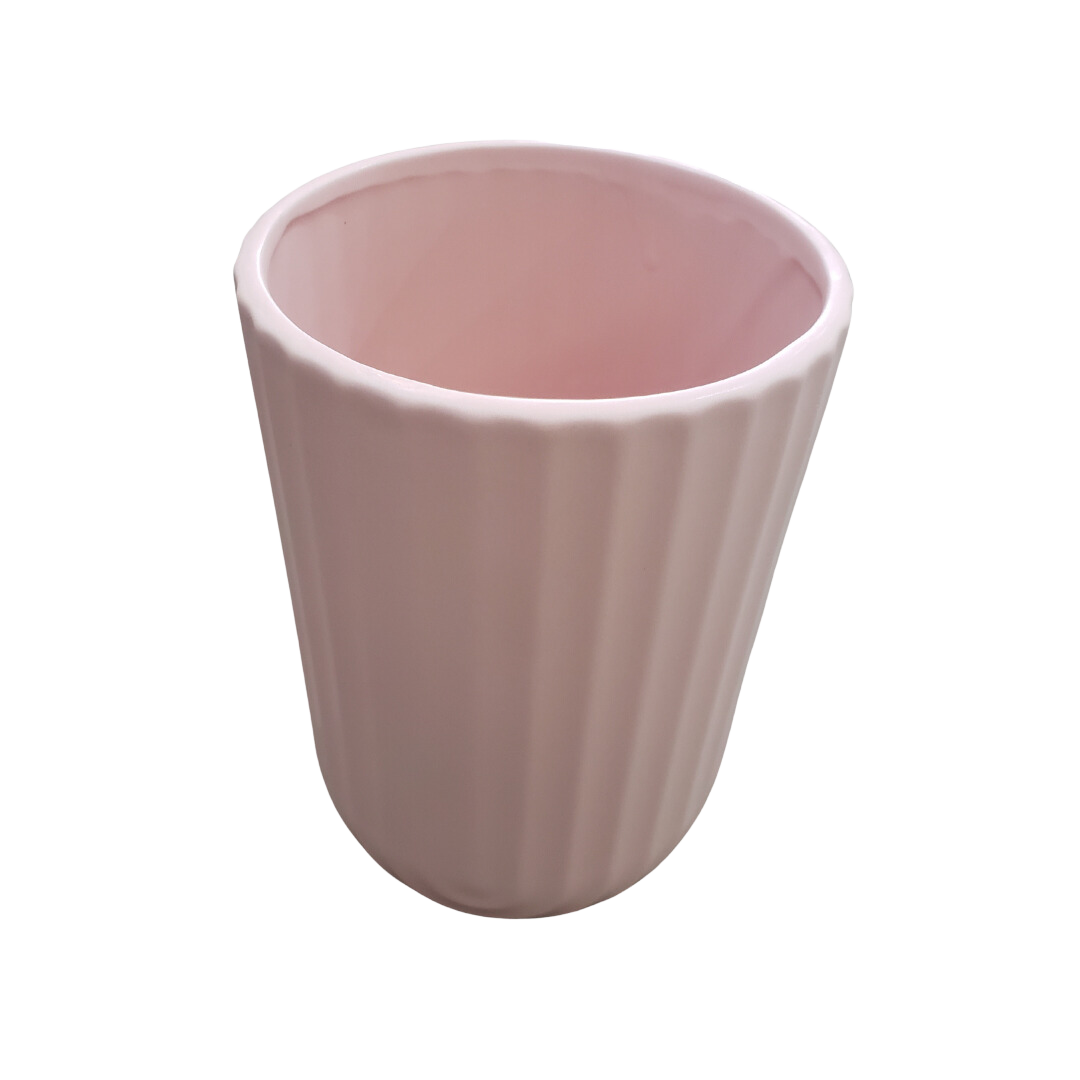 Vaso Dolomita Stripes Rosa
