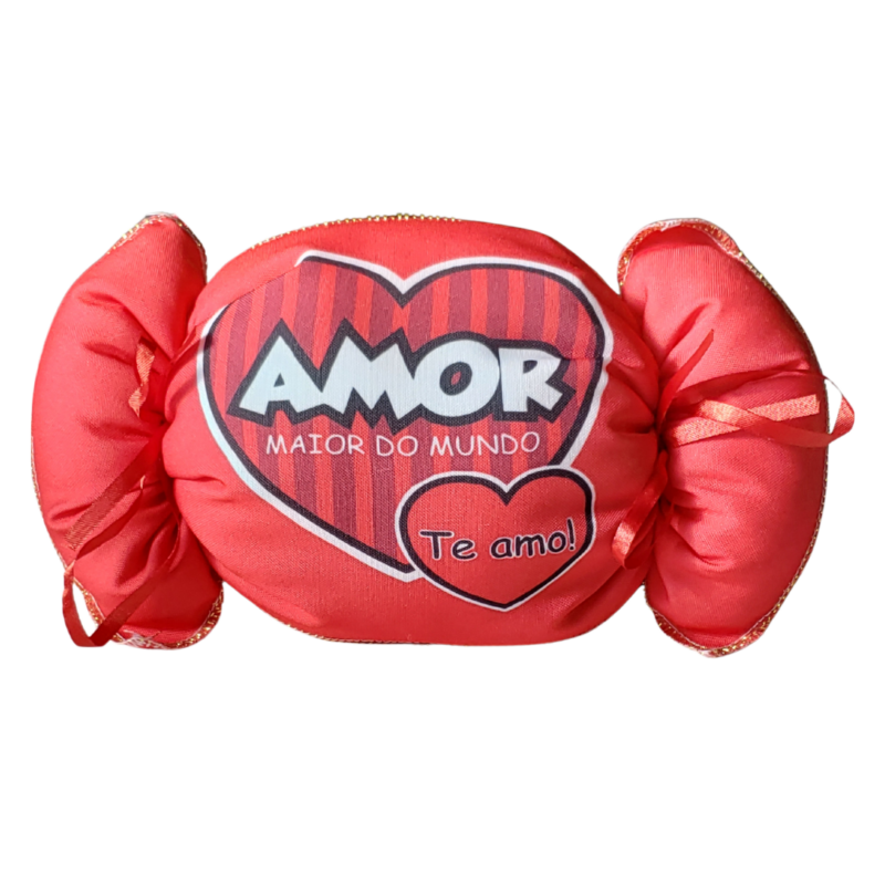 Almofada Bombom Amor Maior Do Mundo