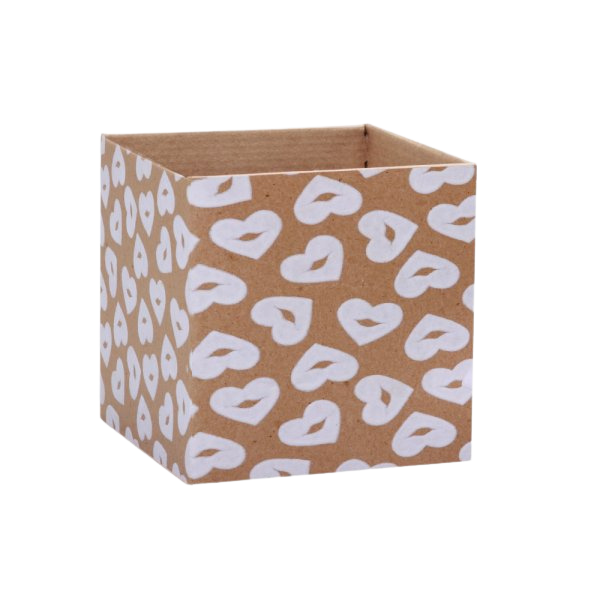 Cachepot Paper Pote 15 Quadrado Touch Kardio