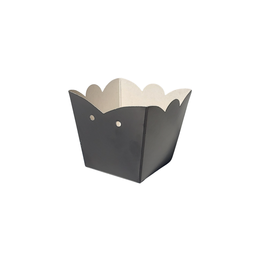 Cachepot Pote 6 Liso Preto