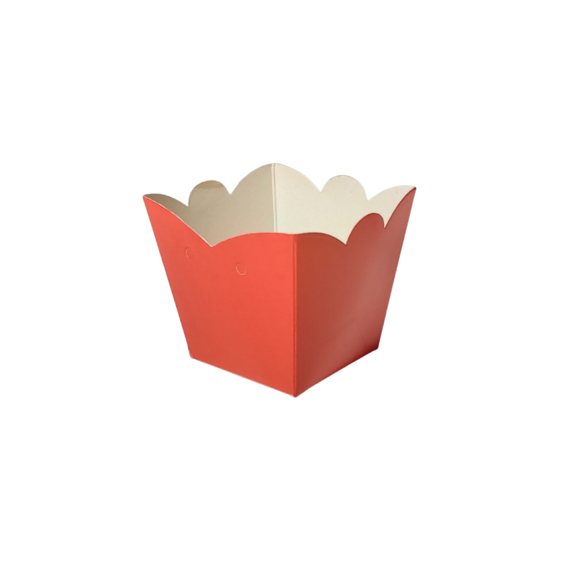 Cachepot Pote 6 Liso Vermelho