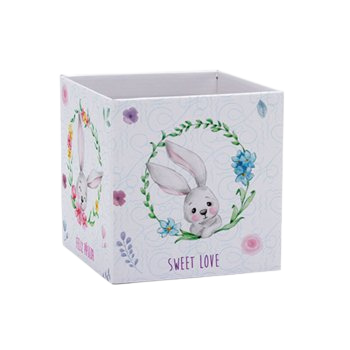 Cachepot Quadrado Pote 15 Páscoa Sweet (Páscoa)