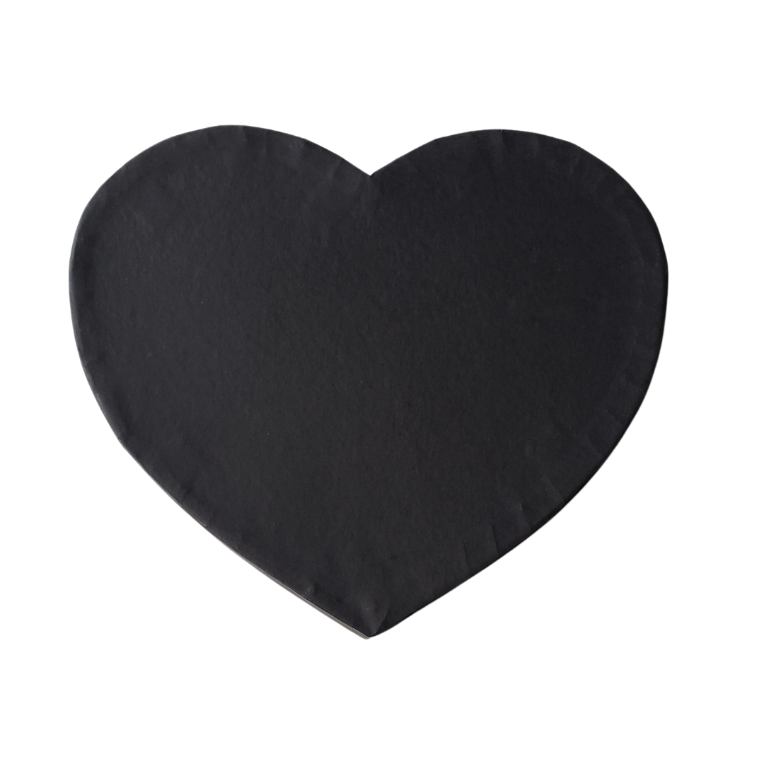 Caixa Box Coração Preto